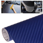 Car Decorative 3D Carbon Fiber PVC Sticker, Size: 127cm x 50cm