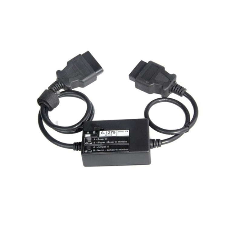 S1279 Lexia PP2000 Diagnostic Connector Module for Peugeot  Citroen (Nemo, Bipper, Boxer III, Jumper III), Diagnostic Connector Module