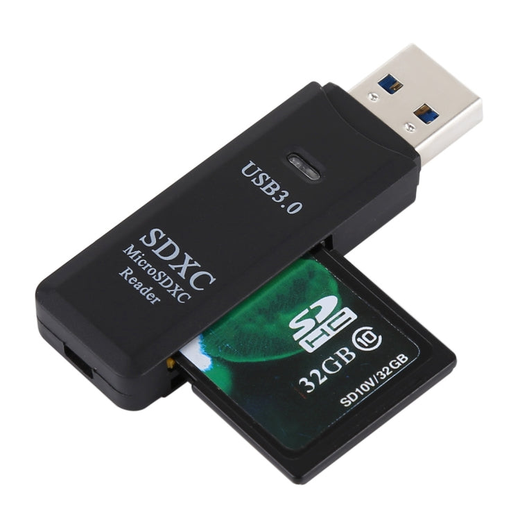 Đầu đọc thẻ USB 3.0 2 trong 1, tốc độ siêu nhanh 5Gbps, hỗ trợ thẻ SD / TF