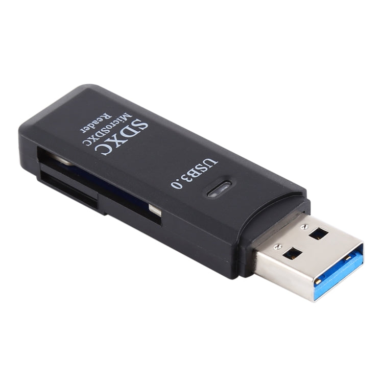 Đầu đọc thẻ USB 3.0 2 trong 1, tốc độ siêu nhanh 5Gbps, hỗ trợ thẻ SD / TF