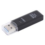Đầu đọc thẻ USB 3.0 2 trong 1, tốc độ siêu nhanh 5Gbps, hỗ trợ thẻ SD / TF