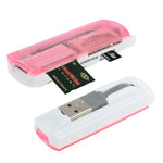 Đầu đọc thẻ đa năng USB 2.0, hỗ trợ thẻ SD/MMC, MS, TF, M2
