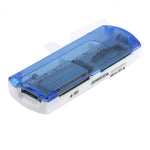 Đầu đọc thẻ đa năng USB 2.0, hỗ trợ thẻ SD/MMC, MS, TF, M2
