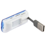 Đầu đọc thẻ đa năng USB 2.0, hỗ trợ thẻ SD/MMC, MS, TF, M2