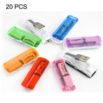 Đầu đọc thẻ đa năng USB 2.0, hỗ trợ thẻ SD/MMC, MS, TF, M2