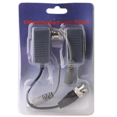 2 cái Bộ chuyển đổi tín hiệu video / âm thanh / nguồn UTP cho camera CCTV, A213A