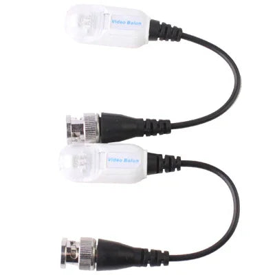 2 cái Bộ chuyển đổi video mạng thụ động UTP CAT5 sang camera CCTV BNC DVR O-612, 206C