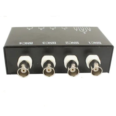 Bộ thu phát Balun video BNC sang UTP RJ45 thụ động 4 kênh, QC204