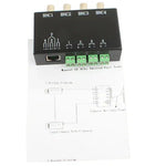 Bộ thu phát Balun video BNC sang UTP RJ45 thụ động 4 kênh, QC204