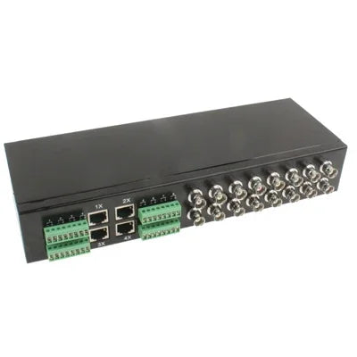 Bộ thu phát video UTP thụ động 16 kênh kiểu gắn giá cho CCTV