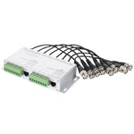Balun video thụ động UTP 8 kênh, CCTV qua cặp xoắn, 8 CH UTP
