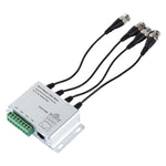 Balun video UTP thụ động 4 kênh, CCTV qua cáp xoắn đôi, 4 kênh UTP
