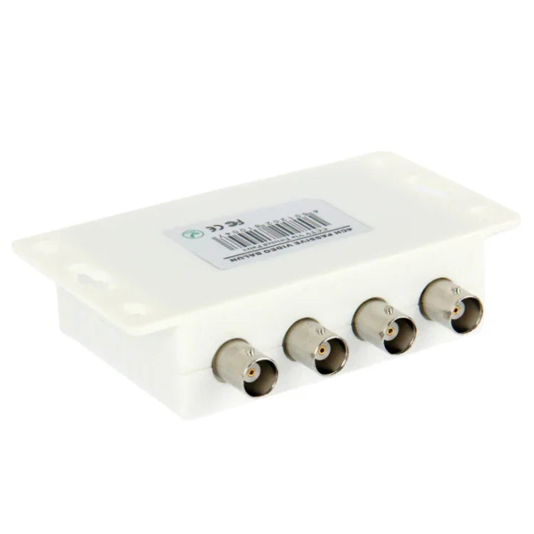 Balun video UTP thụ động 4 kênh / CCTV qua cáp xoắn đôi, Balun video UTP