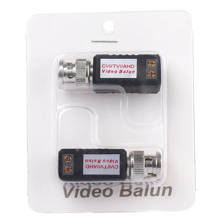 2 cái phiên bản nâng cấp HD 202E bộ thu phát video Balun thụ động 1 kênh CVI/TVI/AHD, 202E