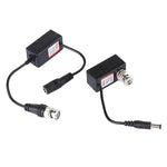 2 cái bộ thu phát Balun video âm thanh nguồn HD 213A CVI/TVI/AHD, 213A