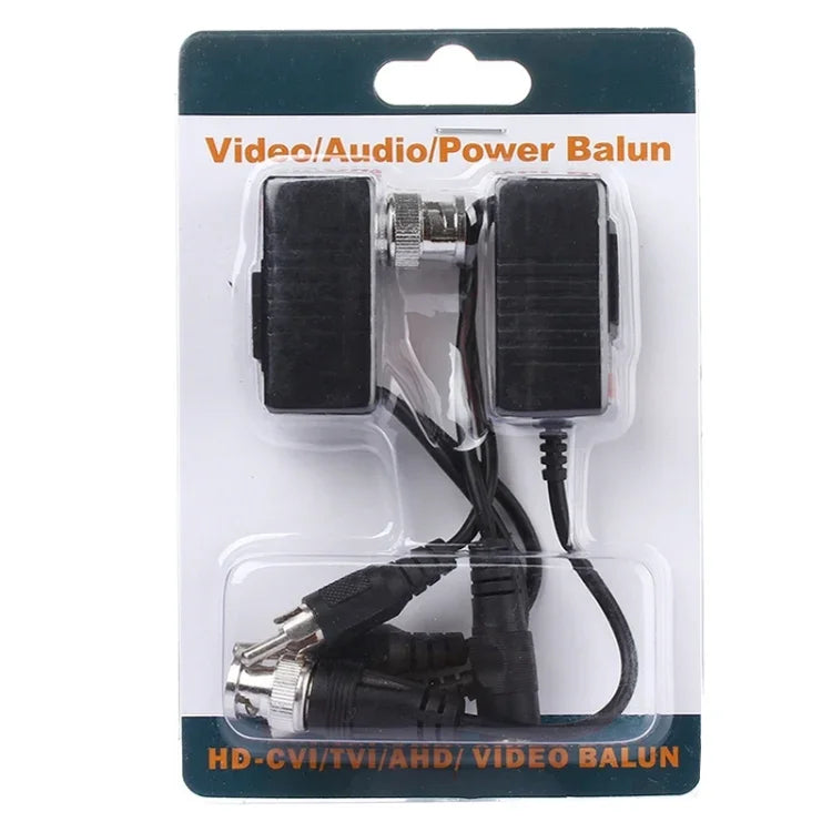 2 cái bộ thu phát Balun video âm thanh nguồn HD 213B-C CVI/TVI/AHD, 213B-C
