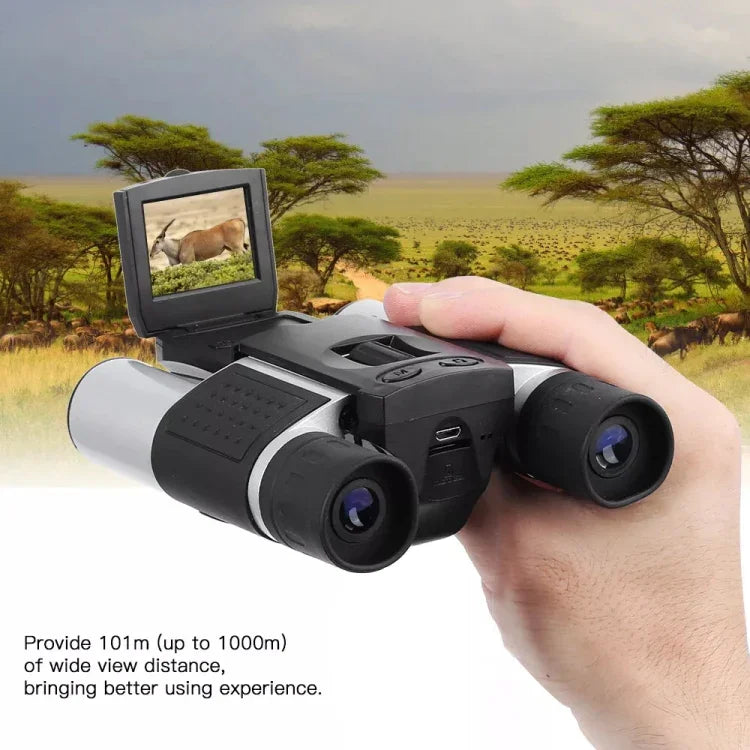 Kính thiên văn ống nhòm kỹ thuật số DB618B 10X25 Zoom ống kính vật kính 10mm HD 1280x960P màn hình LCD 1.5 inch, DB618B 10X25