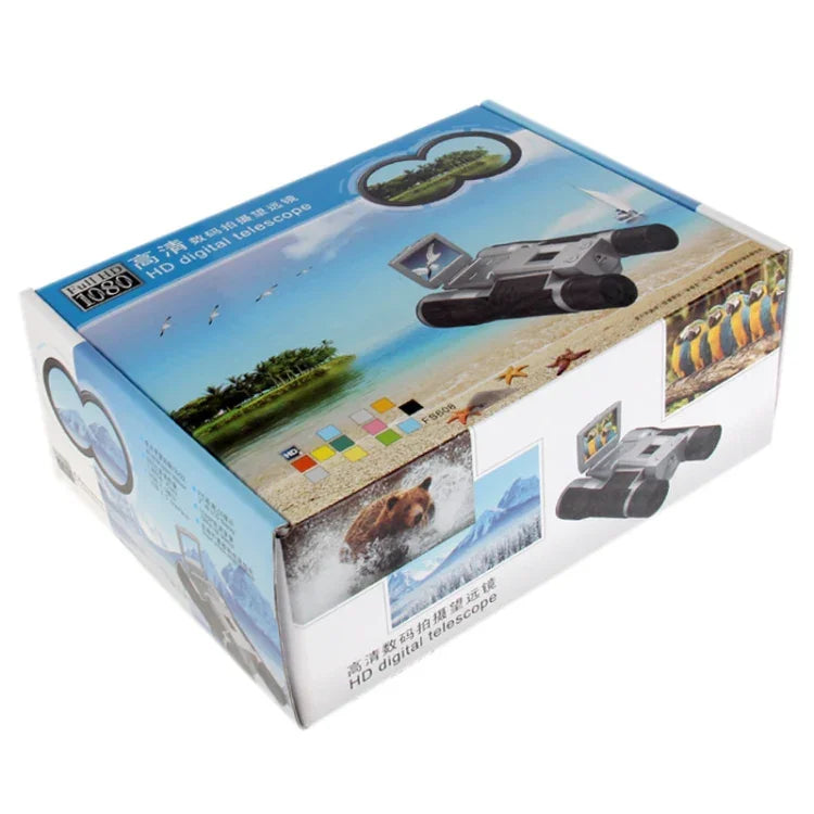 Máy ảnh kỹ thuật số kính thiên văn ống nhòm zoom 12 x 32 màn hình TFT LCD 2.0 inch 5MP, 12X32 2.0 inch LCD