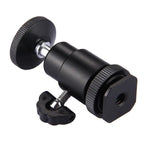 Đầu chân máy bằng hợp kim nhôm, adapter vít đực 1/4 inch