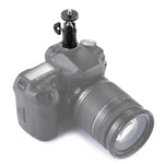 Đầu chân máy bằng hợp kim nhôm, adapter vít đực 1/4 inch