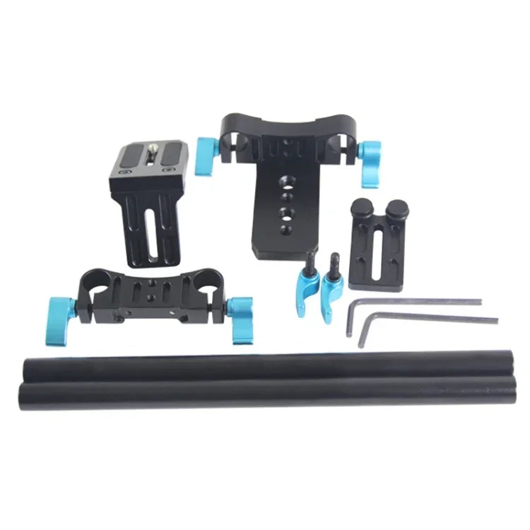 YEANGU YLG1005B Thanh Ray Giá Đỡ Đơn Giản 15mm Cho Máy Ảnh SLR, YLG1005B