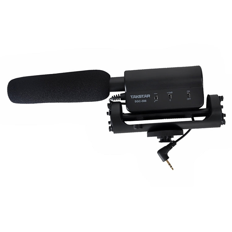 Micro chuyên dụng TAKSTAR SGC-598 cho phỏng vấn chụp ảnh chuyên nghiệp DSLR & máy quay DV