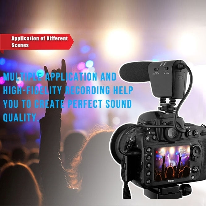 Micro chuyên dụng TAKSTAR SGC-598 cho phỏng vấn chụp ảnh chuyên nghiệp DSLR & máy quay DV