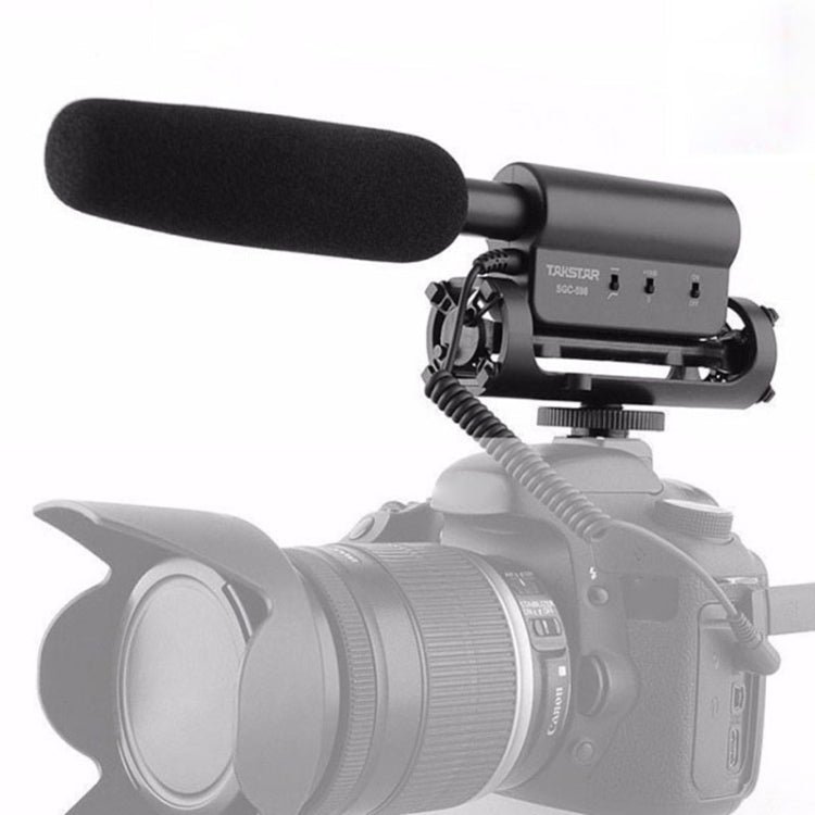 Micro thu âm tụ điện SGC-598 chuyên dụng cho phỏng vấn chụp ảnh chuyên nghiệp DSLR & máy quay DV