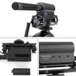 Micro thu âm tụ điện SGC-598 chuyên dụng cho phỏng vấn chụp ảnh chuyên nghiệp DSLR & máy quay DV
