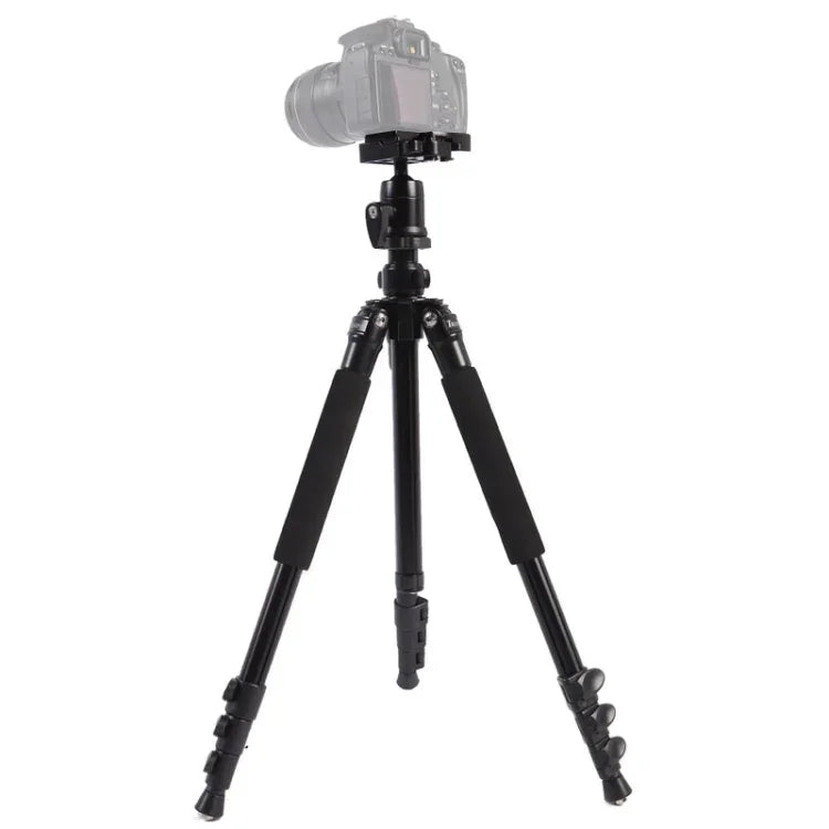 Chân Máy Hợp Kim Nhôm Di Động Có Thể Điều Chỉnh Triopo C-158+KJ-1, C-158+KJ-1 (Đen)