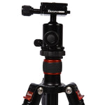 Chân máy ảnh nhôm di động điều chỉnh Triopo MT-2504C với đầu bi NB-1S cho máy ảnh DSLR Canon Nikon Sony, MT-2504C (Đen), MT-2504C (Vàng)
