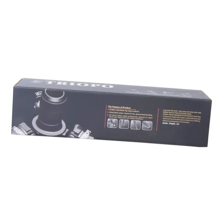 Chân máy ảnh nhôm di động điều chỉnh Triopo MT-2804C với đầu bi NB-2S cho máy ảnh DSLR Canon Nikon Sony, MT-2804C (Đen), MT-2804C (Vàng)