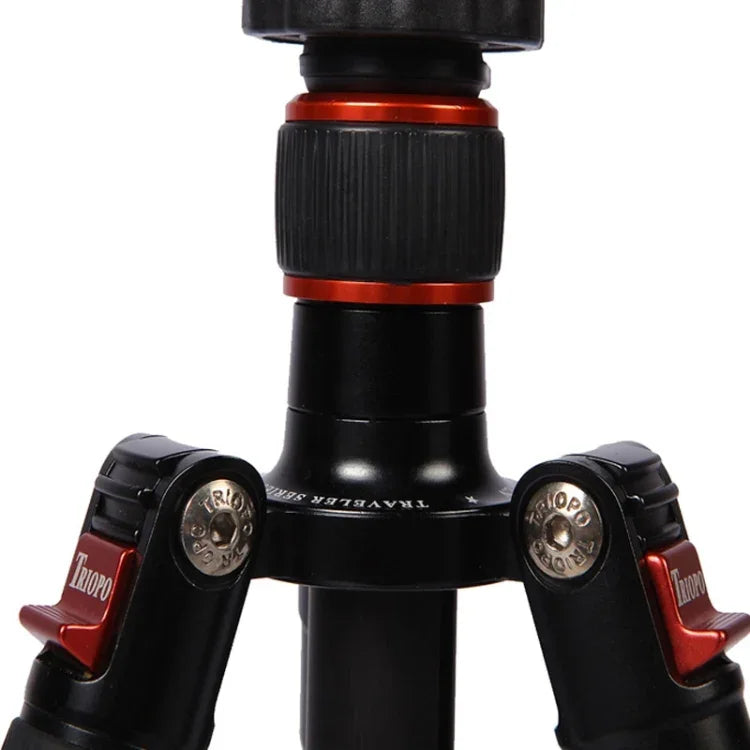 Chân máy ảnh sợi carbon di động điều chỉnh Triopo GT-2504X8.C với đầu bi nhôm B-1 cho máy ảnh DSLR Canon Nikon Sony, GT-2504X8.C (Đen), GT-2504X8.C (Vàng)