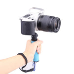 Miếng xốp giữ đèn flash LED Steadicam monopod cầm tay có gimbal cho máy ảnh SLR, monopod cầm tay (đỏ), monopod cầm tay (xanh dương), monopod cầm tay (xanh lá), monopod cầm tay (cam)