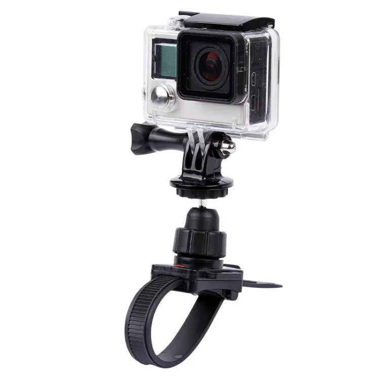 Giá đỡ chân máy gắn camera với dây đeo đầu / mũ bảo hiểm cho GoPro HERO4 / 3+ / 2 & 1, XiaoMi YI, SJCAM SJ4000 / SJ5000 / SJ6000 / SJ7000 / Kjstar Sport Camera, giá đỡ chân máy gắn camera