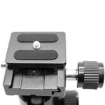 Đầu bi chân máy hợp kim nhôm magie RUBY 005H với tấm adapter tháo nhanh, Hợp kim nhôm