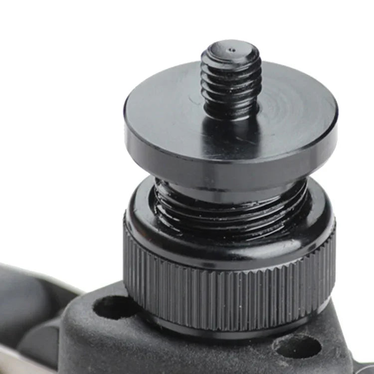 Chân Đế Monopod Ba Chân Vít 1/4 inch Đa Năng Cho Máy Ảnh Máy Quay, Đế Đen