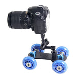 Xe trượt mini YELANGU YLG0105B cho máy ảnh Canon / Nikon / DSLR, YLG0105B