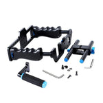 YELANGU YLG0107E-A Bộ Tay Cầm Lồng Bảo Vệ Ổn Định Cho Máy Ảnh DSLR