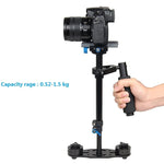 YELANGU S40L Tay Cầm Ổn Định Hợp Kim Nhôm 40cm Cho Máy Ảnh DSLR DV