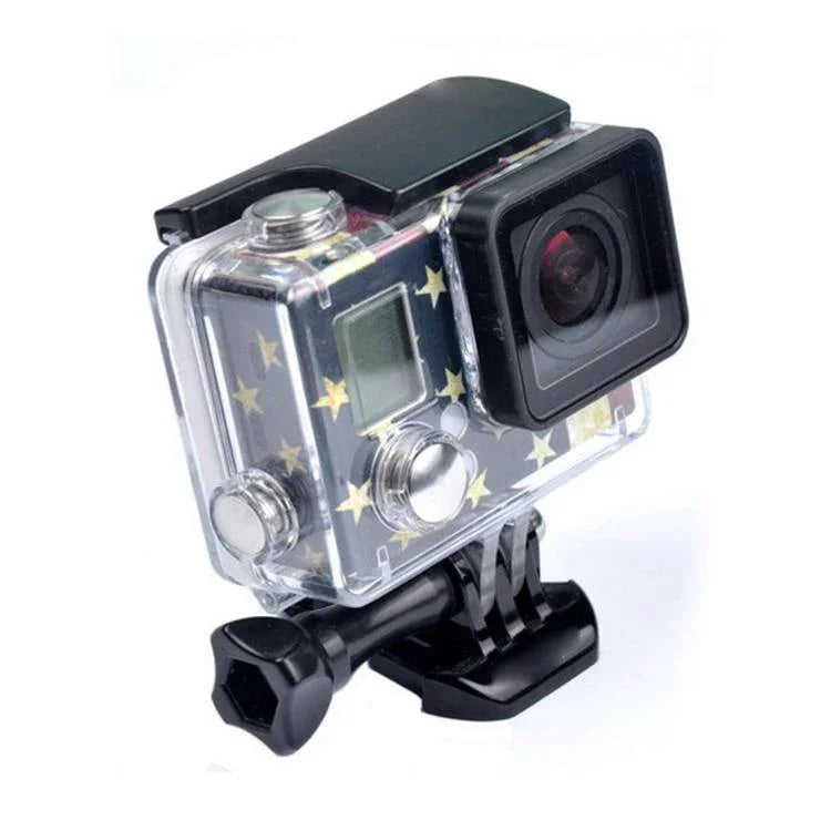 Miếng dán vỏ cho GoPro HERO3+ /3, cờ Mỹ, cờ Úc, cờ Brazil