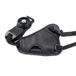 Dây đeo cổ tay bằng da PU mềm cho máy ảnh Nikon / Canon / Sony