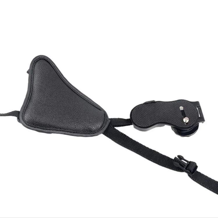 Dây đeo cổ tay bằng da PU mềm cho máy ảnh Nikon / Canon / Sony