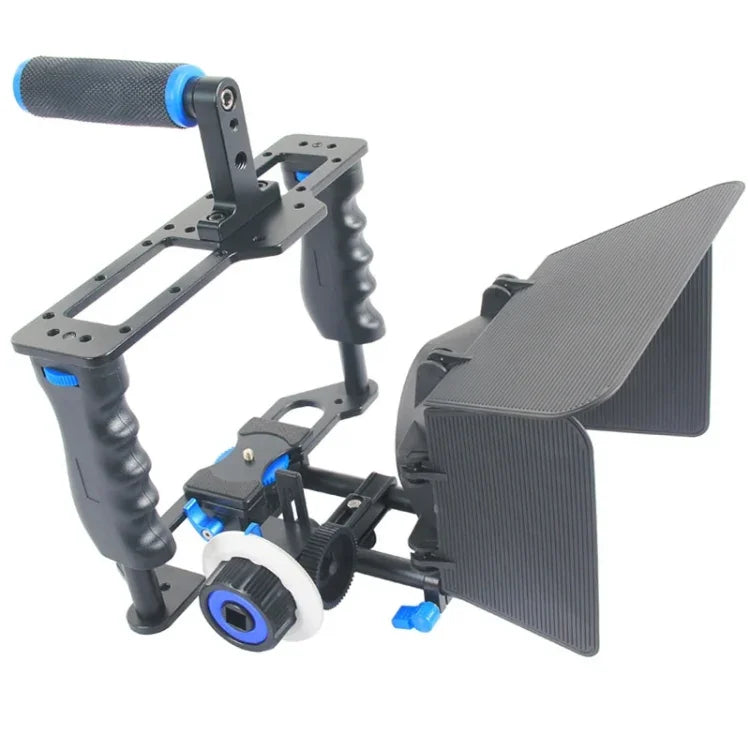 Bộ khung tay cầm lớn YELANGU YLG1103A-B + bộ hộp che sáng cho máy quay DSLR / máy quay video