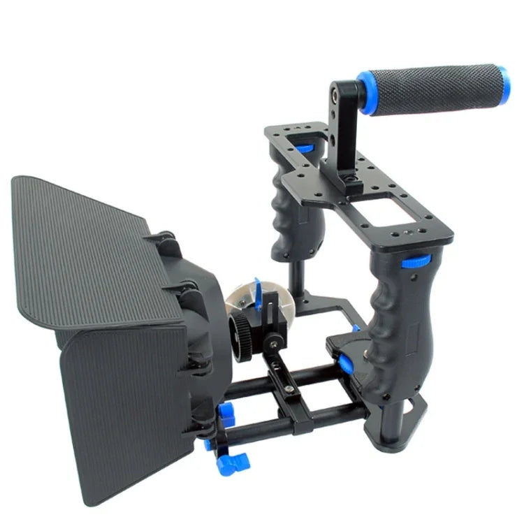 Bộ khung tay cầm lớn YELANGU YLG1103A-B + bộ hộp che sáng cho máy quay DSLR / máy quay video