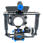 Bộ khung tay cầm lớn YELANGU YLG1103A-B + bộ hộp che sáng cho máy quay DSLR / máy quay video