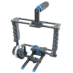 Bộ khung tay cầm lớn YELANGU YLG1103A-B + bộ hộp che sáng cho máy quay DSLR / máy quay video