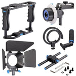Bộ khung tay cầm lớn YELANGU YLG1103A-B + bộ hộp che sáng cho máy quay DSLR / máy quay video