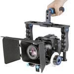 Bộ khung tay cầm lớn YELANGU YLG1103A-B + bộ hộp che sáng cho máy quay DSLR / máy quay video