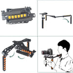 Bộ tay cầm đa chức năng YELANGU YLG0107D gắn vai cho máy ảnh DSLR / máy quay video